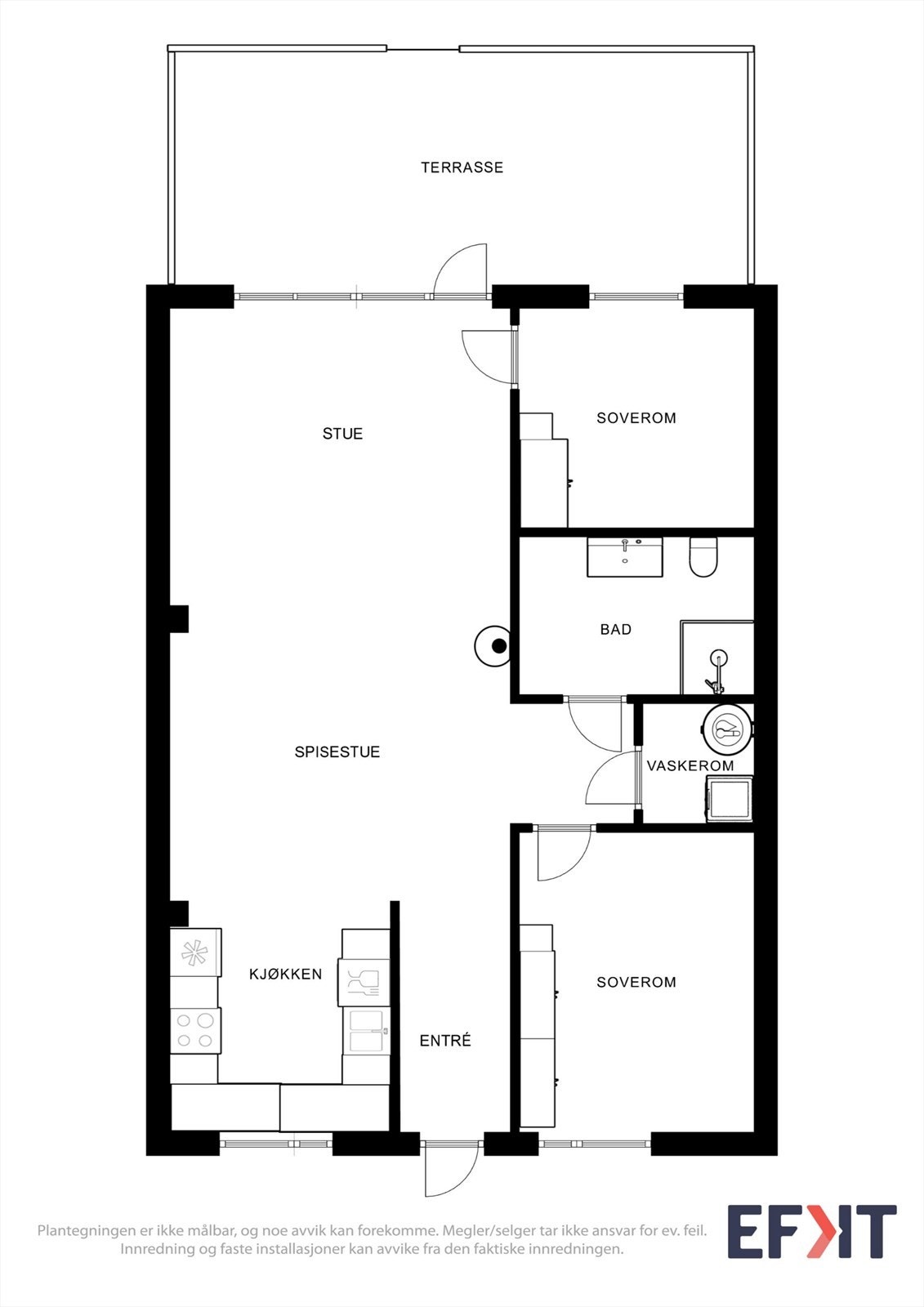 Plantegning Galleribilde