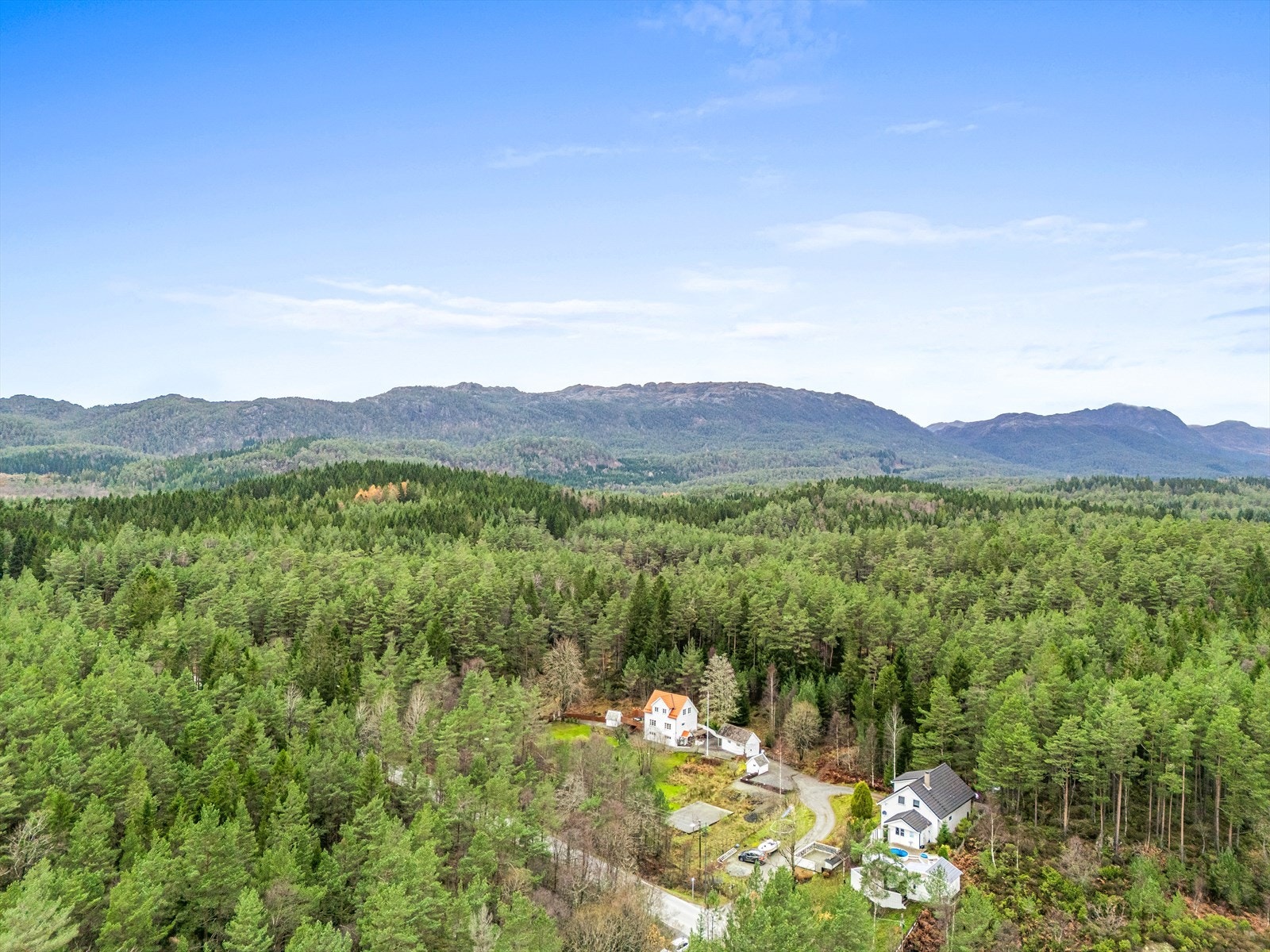 Her bor man med nærhet til naturen Galleribilde