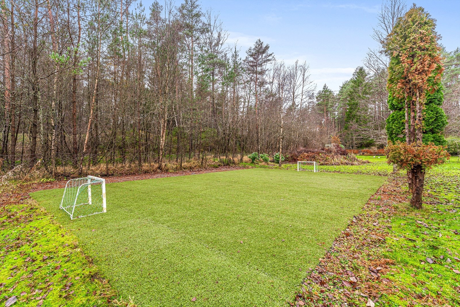 Her er det rom for ballspill på egen kunstgressbane Galleribilde