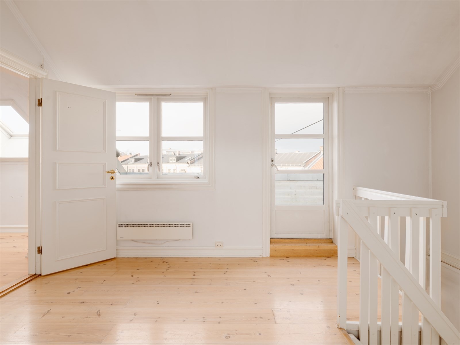 Adkomst til privat takterrasse. Galleribilde