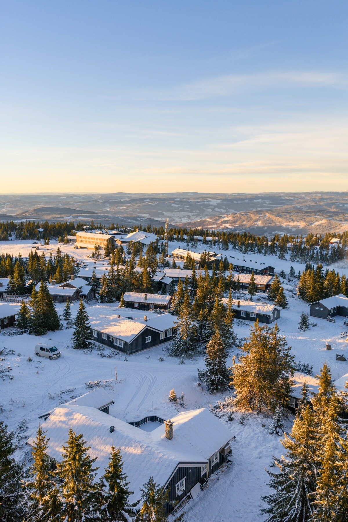 Lunnstadmyrvegen 394 ligger på Hafjelltoppen, på oversiden av Gaiastova.