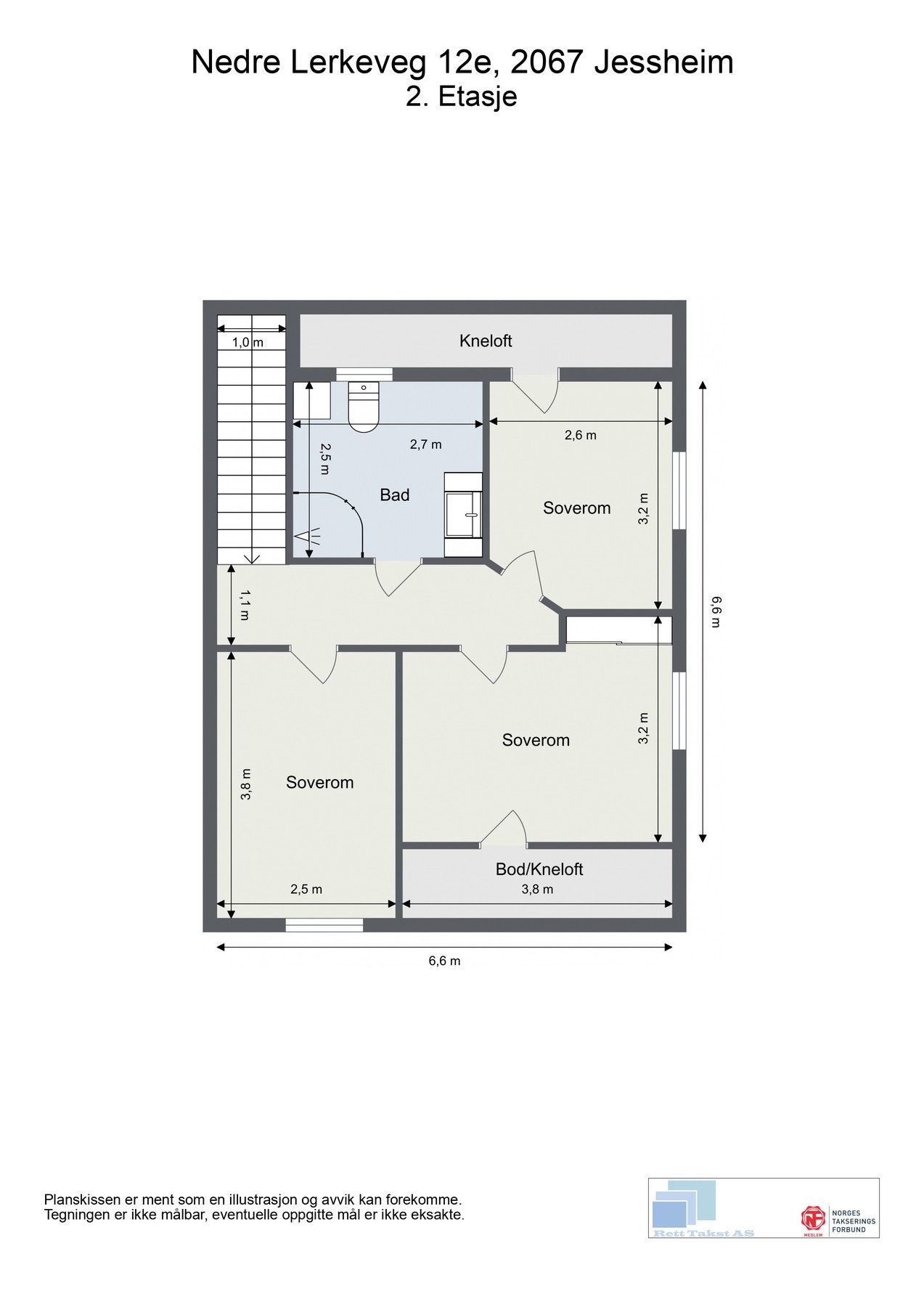 Plantegning 2. etasje. Galleribilde