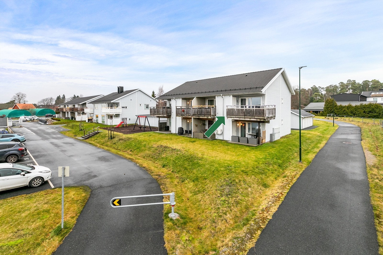 Velkommen til Vårliveien 23F - presentert av Krogsveen. Fotograf; Børge Oppegård. Galleribilde