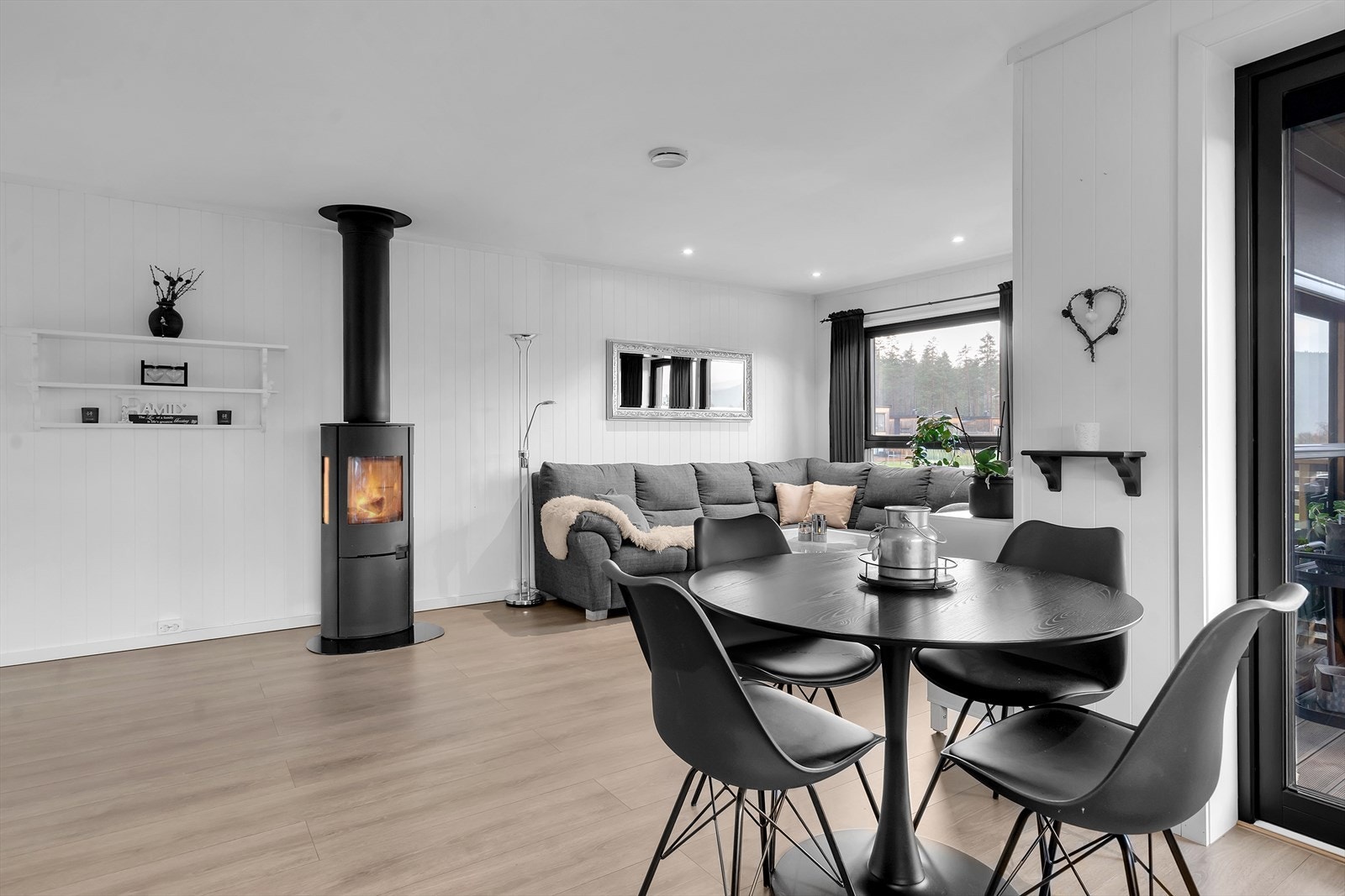 Åpen stue/kjøkkenløsning Galleribilde