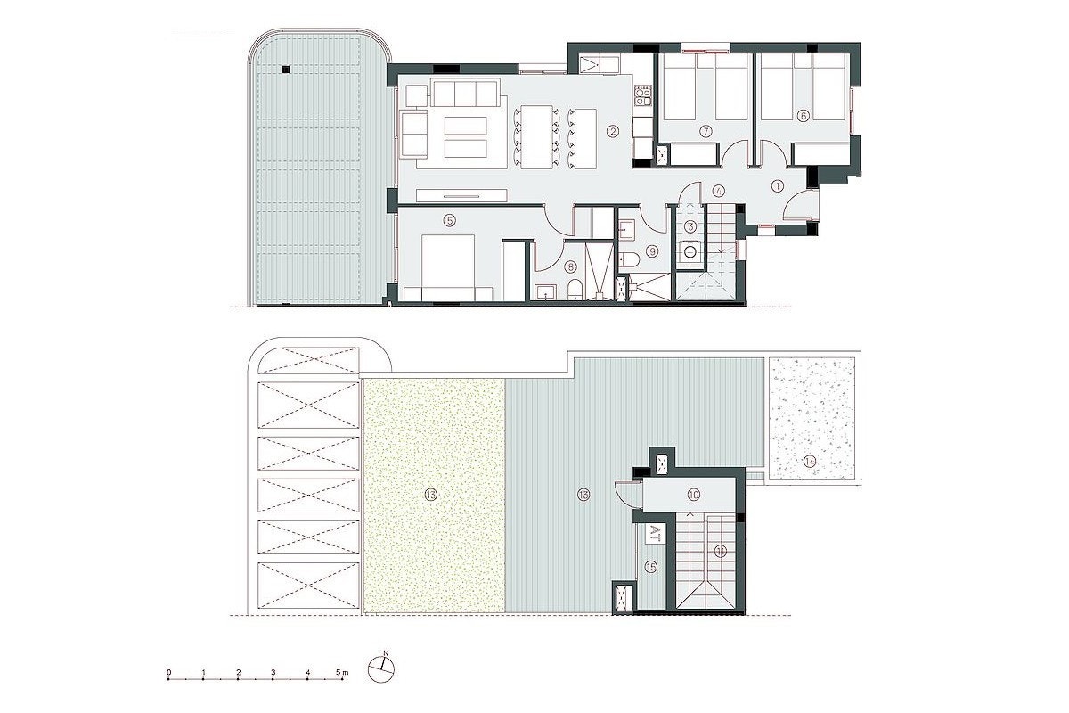 Penthouse 3 soverom Galleribilde