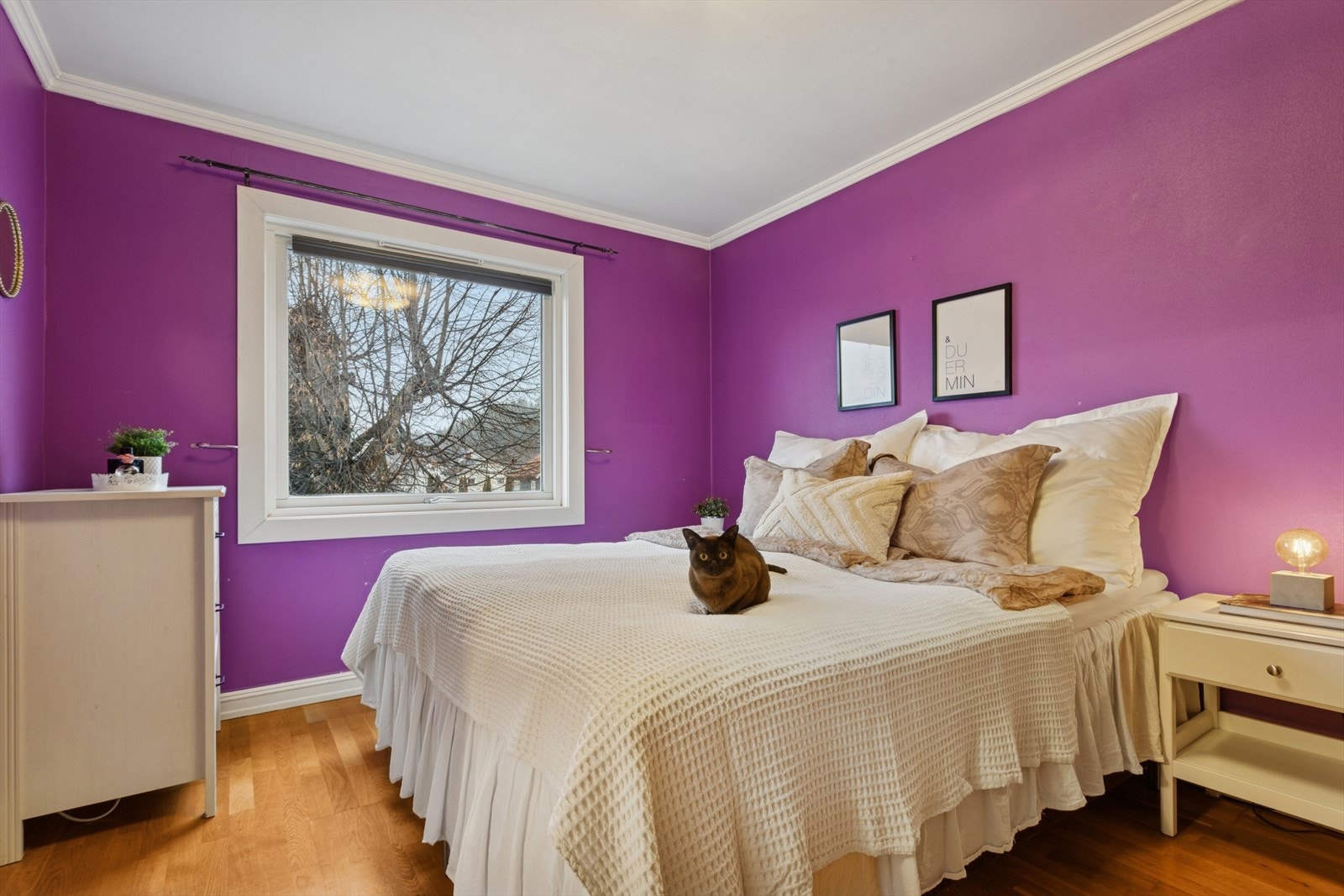 Soverom 2 med husstandens "overhode" (som ikke følger med salget). Galleribilde