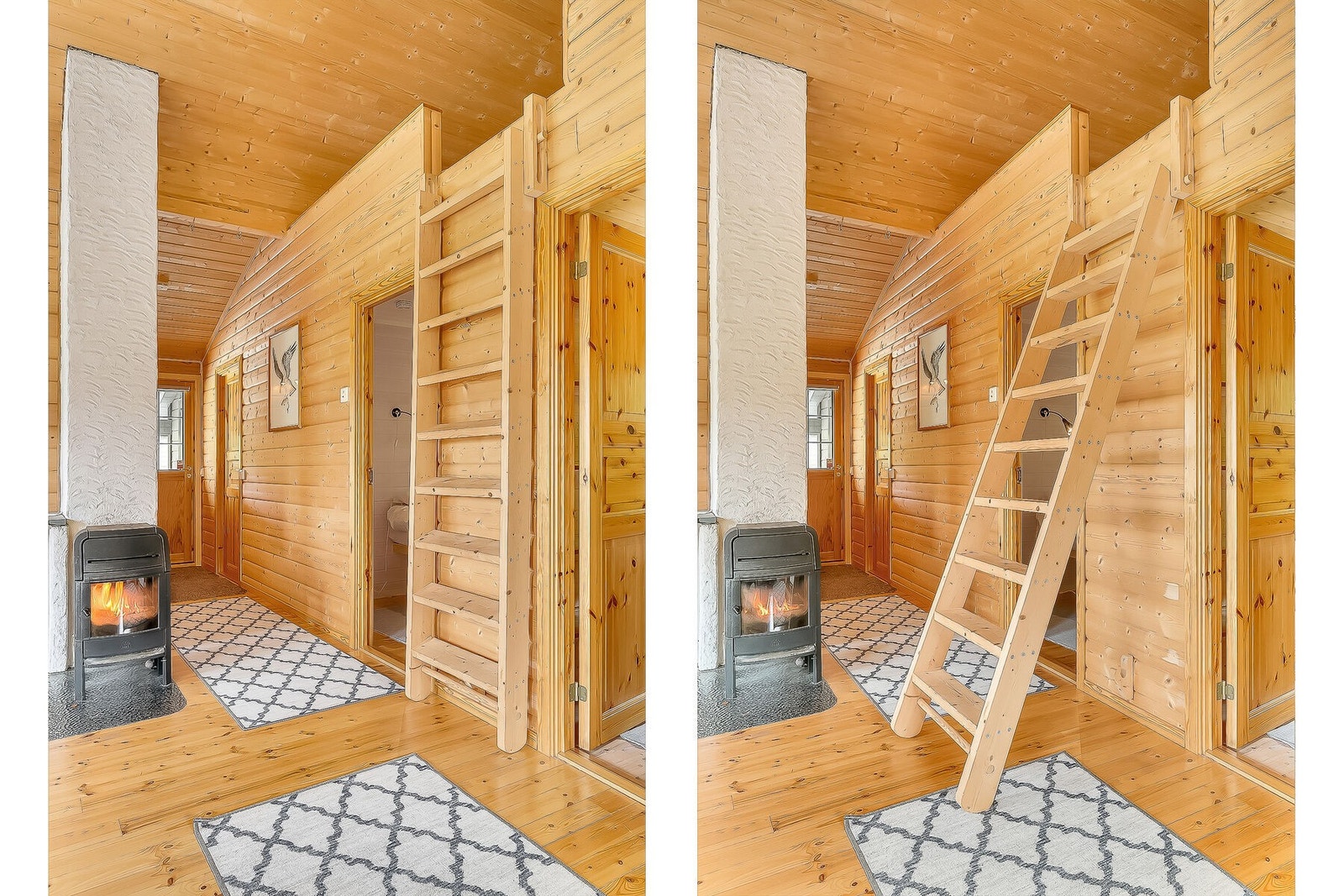 Trapp til hems Galleribilde