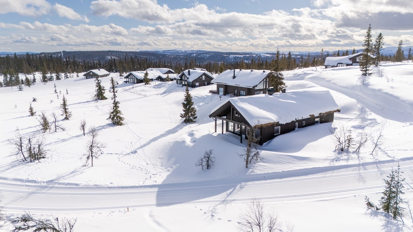 Gamlestølen og områdene rundt byr på ett omfattende løypenett med dobbeltspor og skøytetrasé, til sammen over 350 km, og her er det bare å gå rett ut i dette fantasktiske løypenettet! Galleribilde