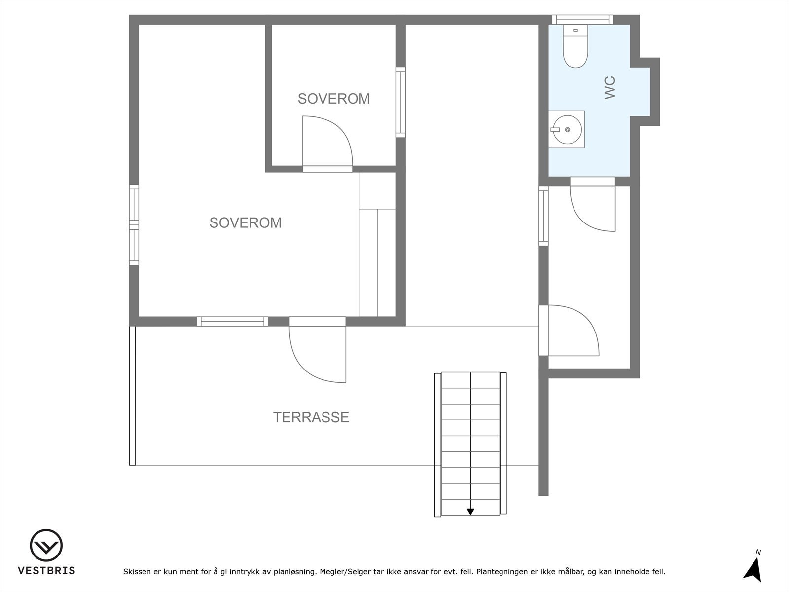Plantegning - Anneks + del av kjeller Galleribilde