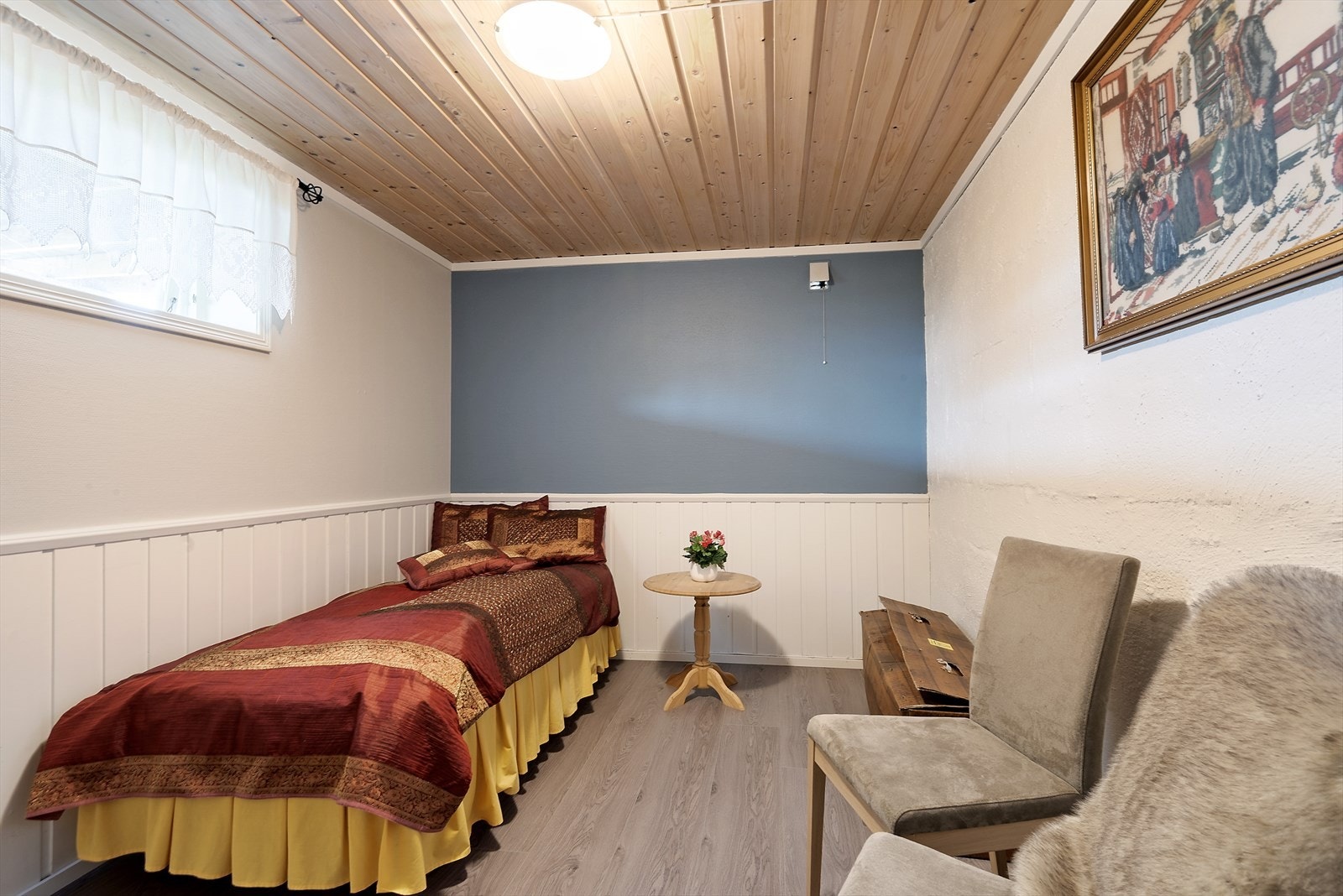 Rom i kjeller. Galleribilde