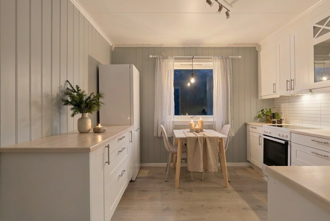 OBS: Digitalt møblert/KI generert bilder for illustrasjon - avvik vil forekomme Galleribilde