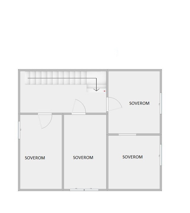 Plantegning 2. etasje Galleribilde
