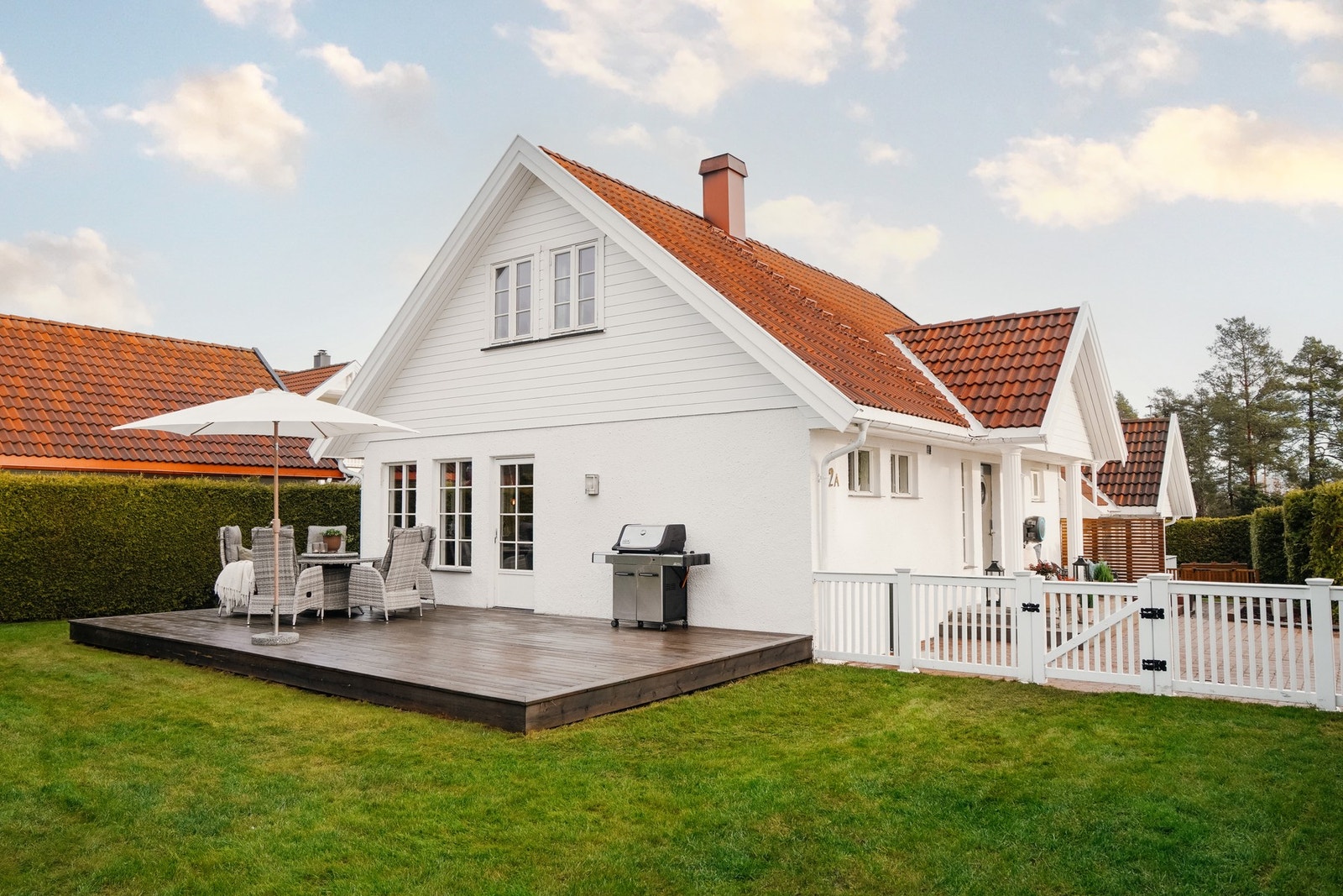 Dette er en tiltalende halvpart av vertikaldelt tomannsbolig med barnevennlig beliggenhet i Ormåsen Galleribilde