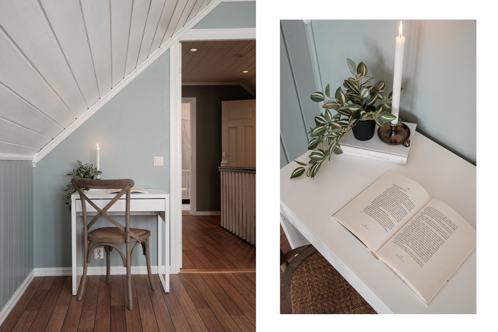 Detalj, hovedsoverom Galleribilde