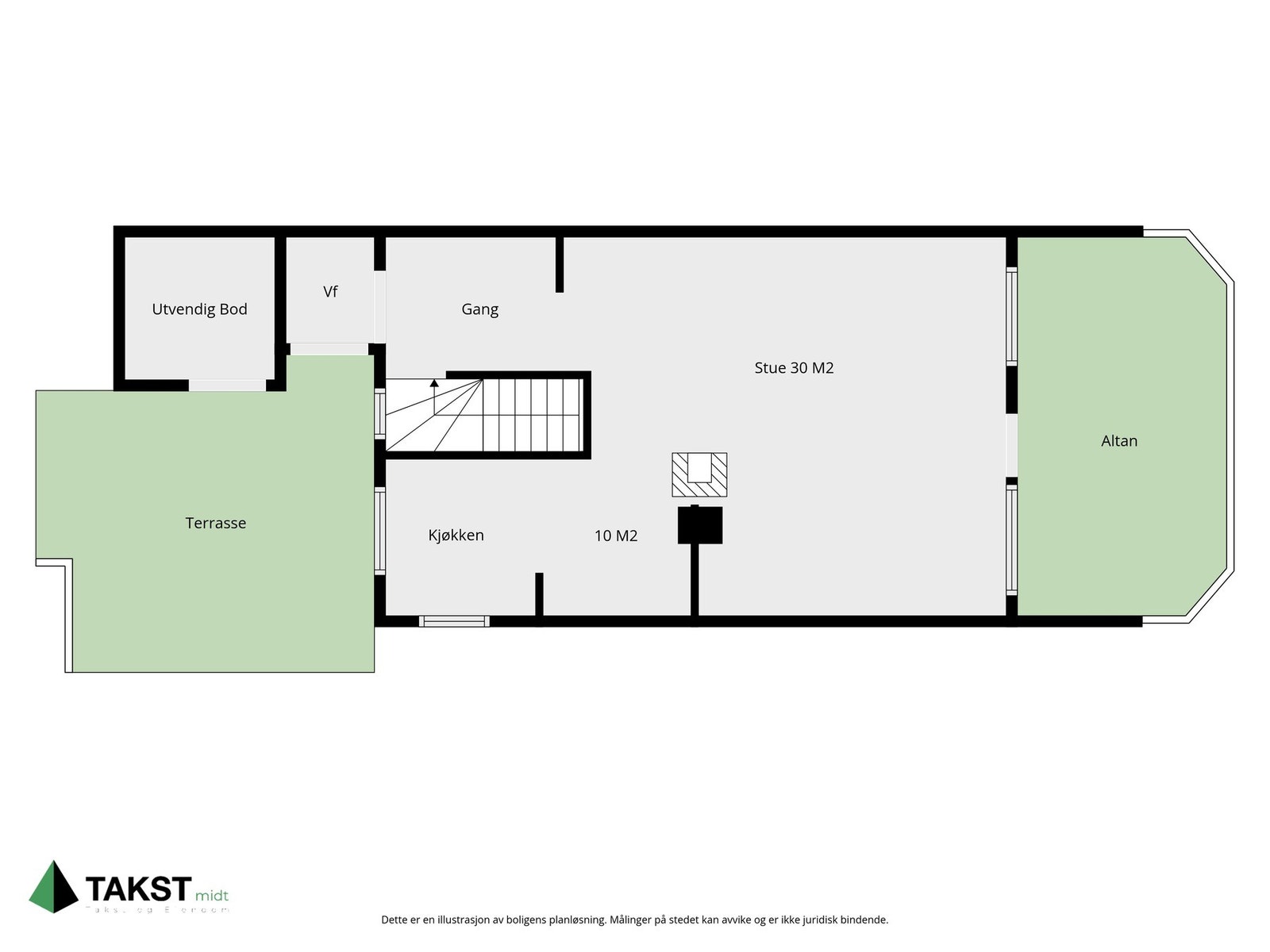 Planskisse Galleribilde