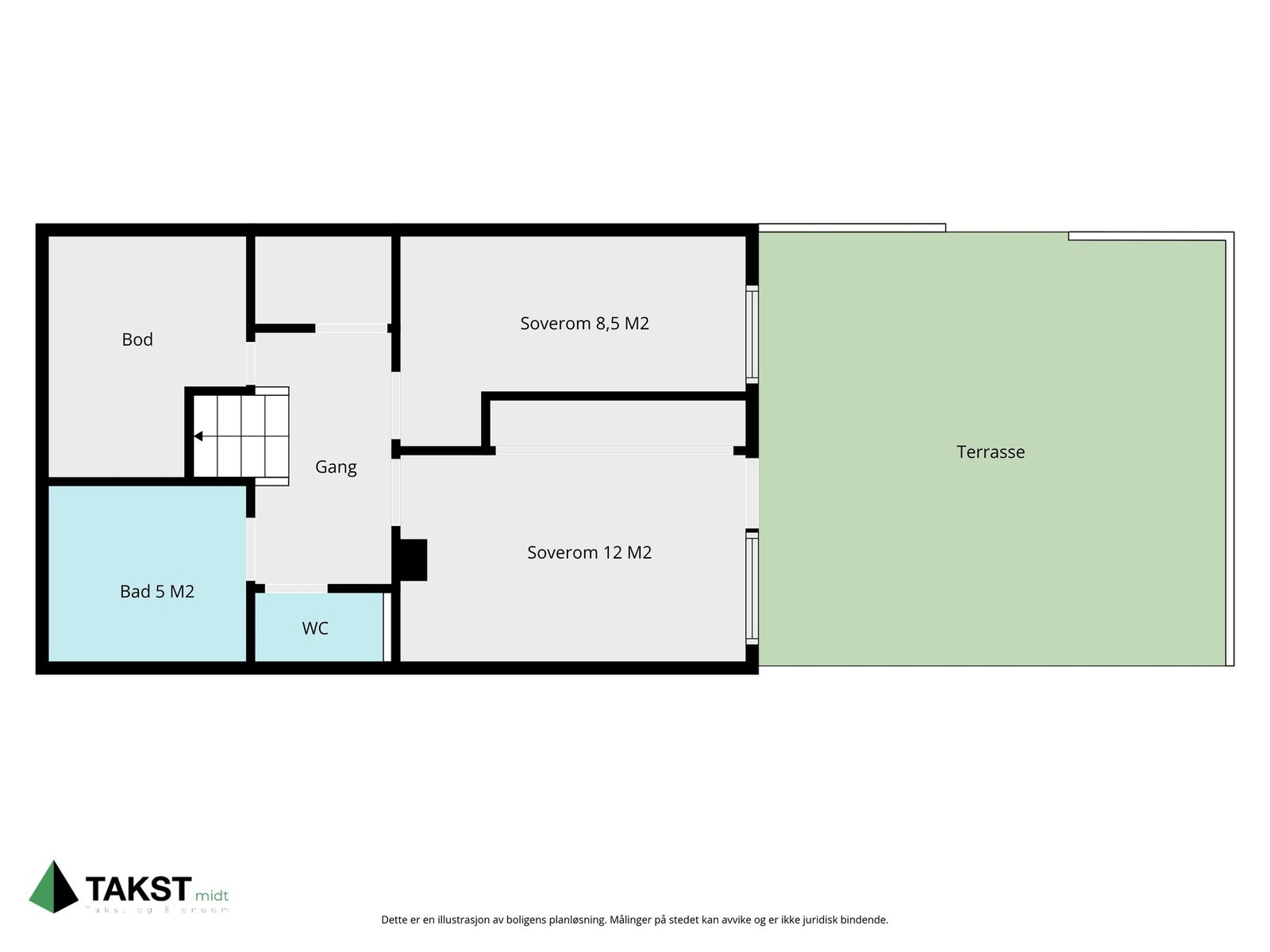 Planskisse underetasje. Galleribilde