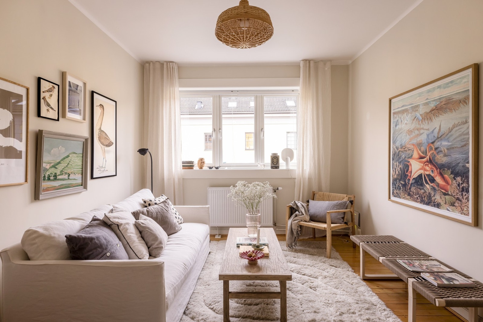 Flott 2-romsleilighet beliggende i populær bygård på Sandaker. Galleribilde