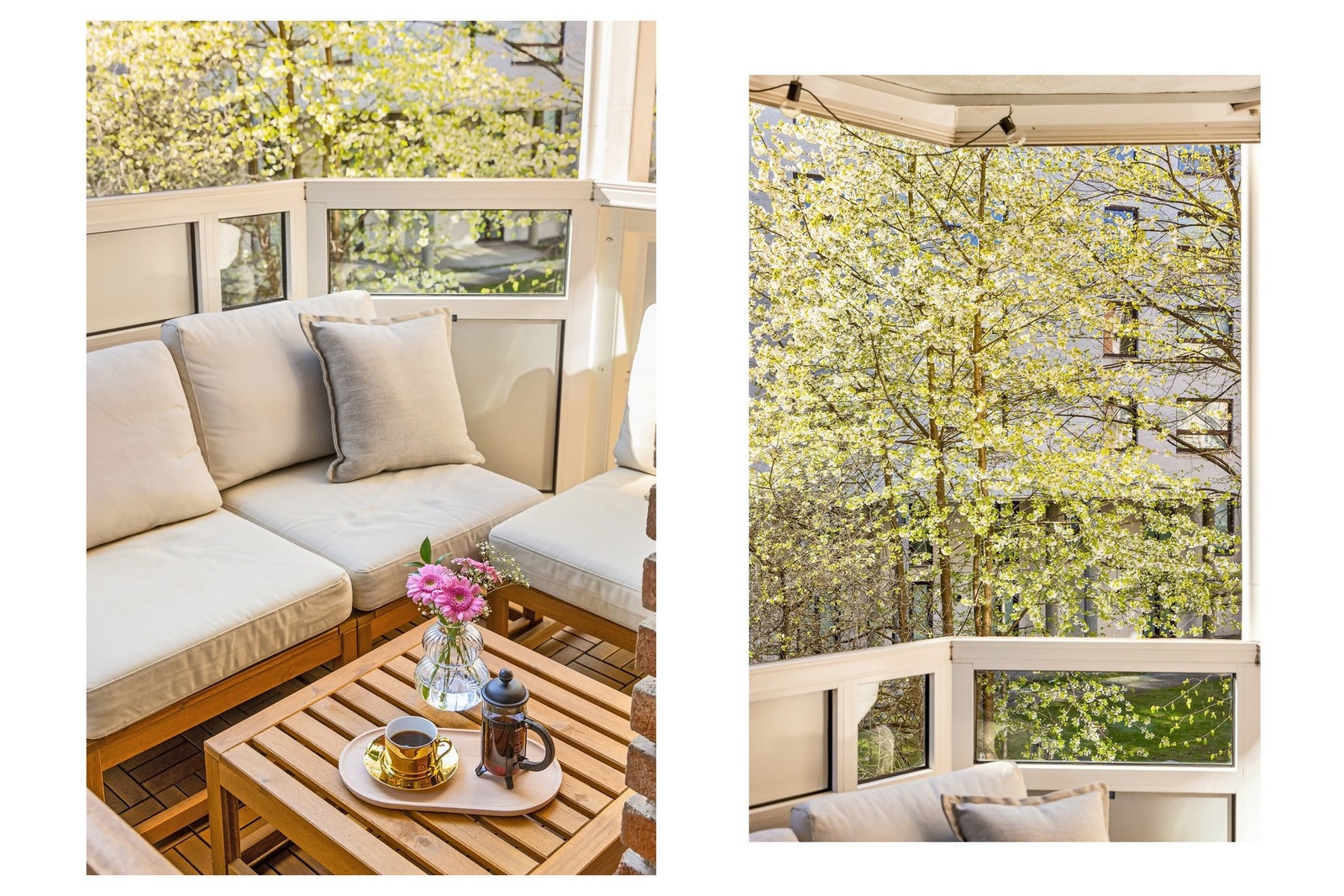 Nydelig utsyn fra balkongen og leiligheten i sin helhet! Galleribilde