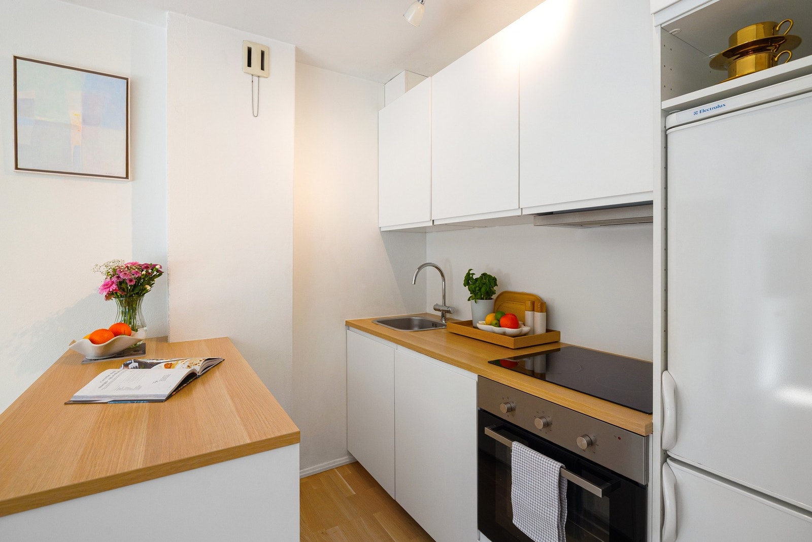 Kjøkkenet er fra IKEA, nytt i 2015. Galleribilde