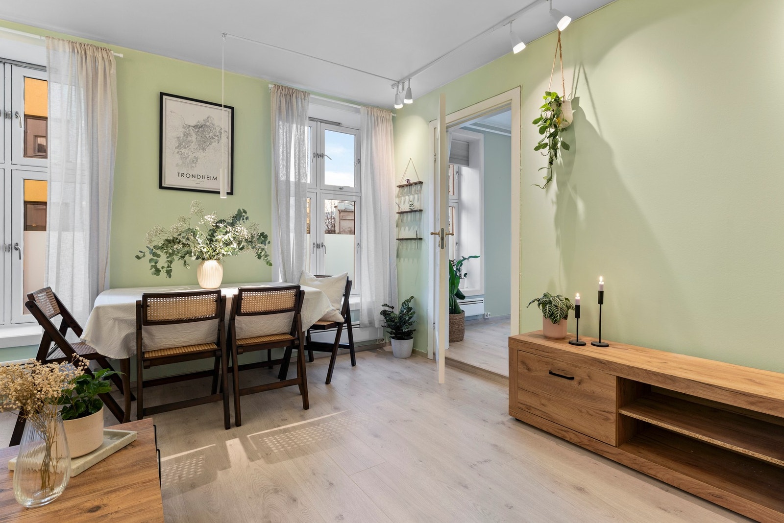 God plass til å innrede spisestue Galleribilde