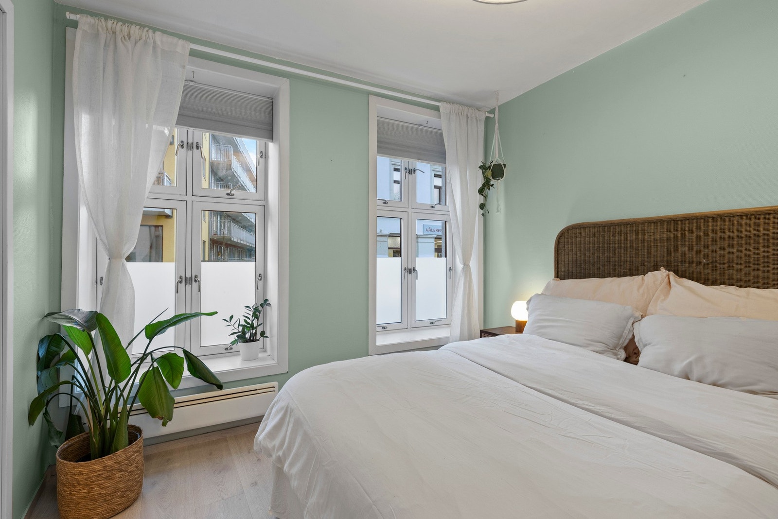 Delikate fargevalg gir en lun og fin atmosfære Galleribilde