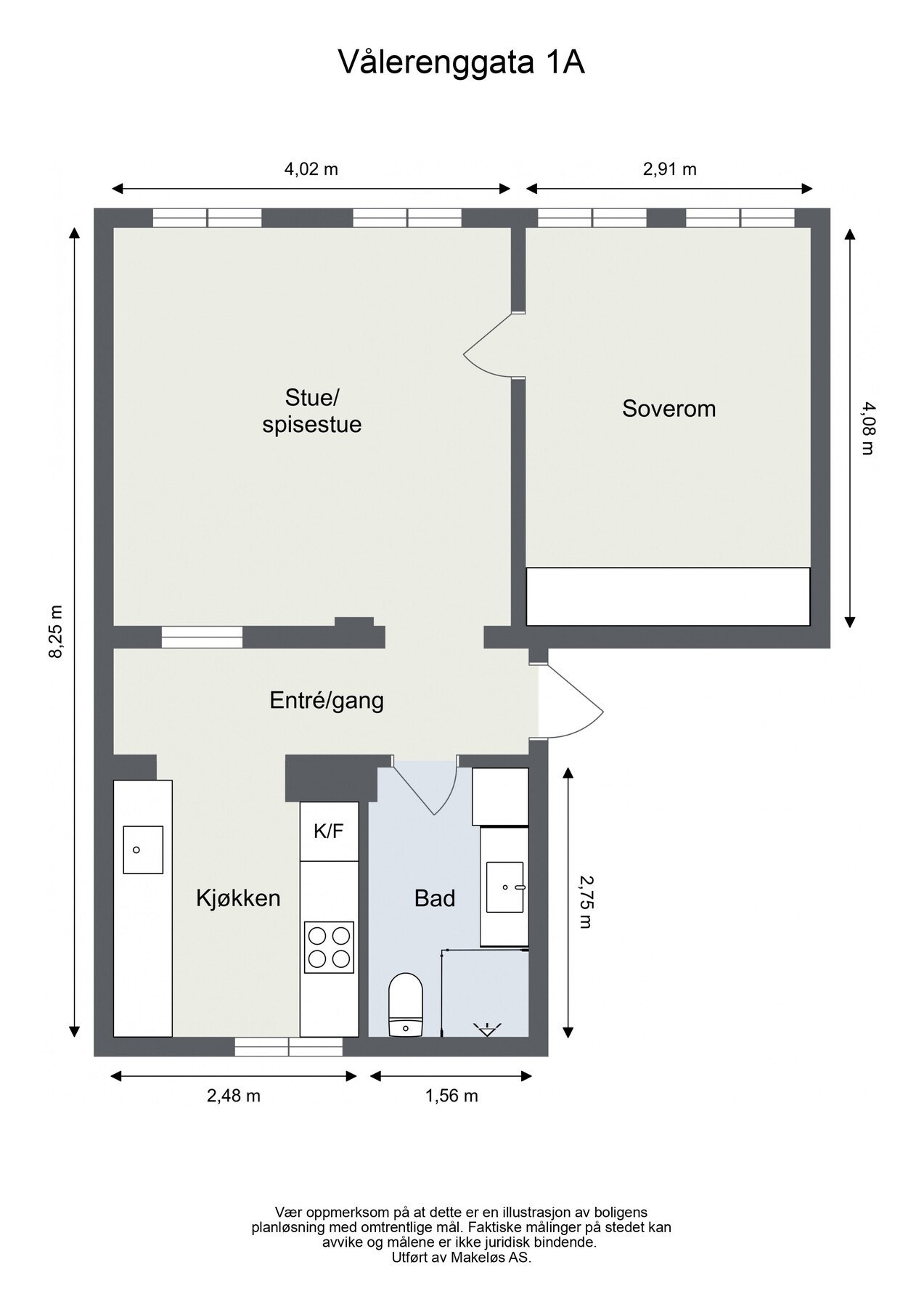 Boligen har en gjennomgående og effektiv planløsning Galleribilde