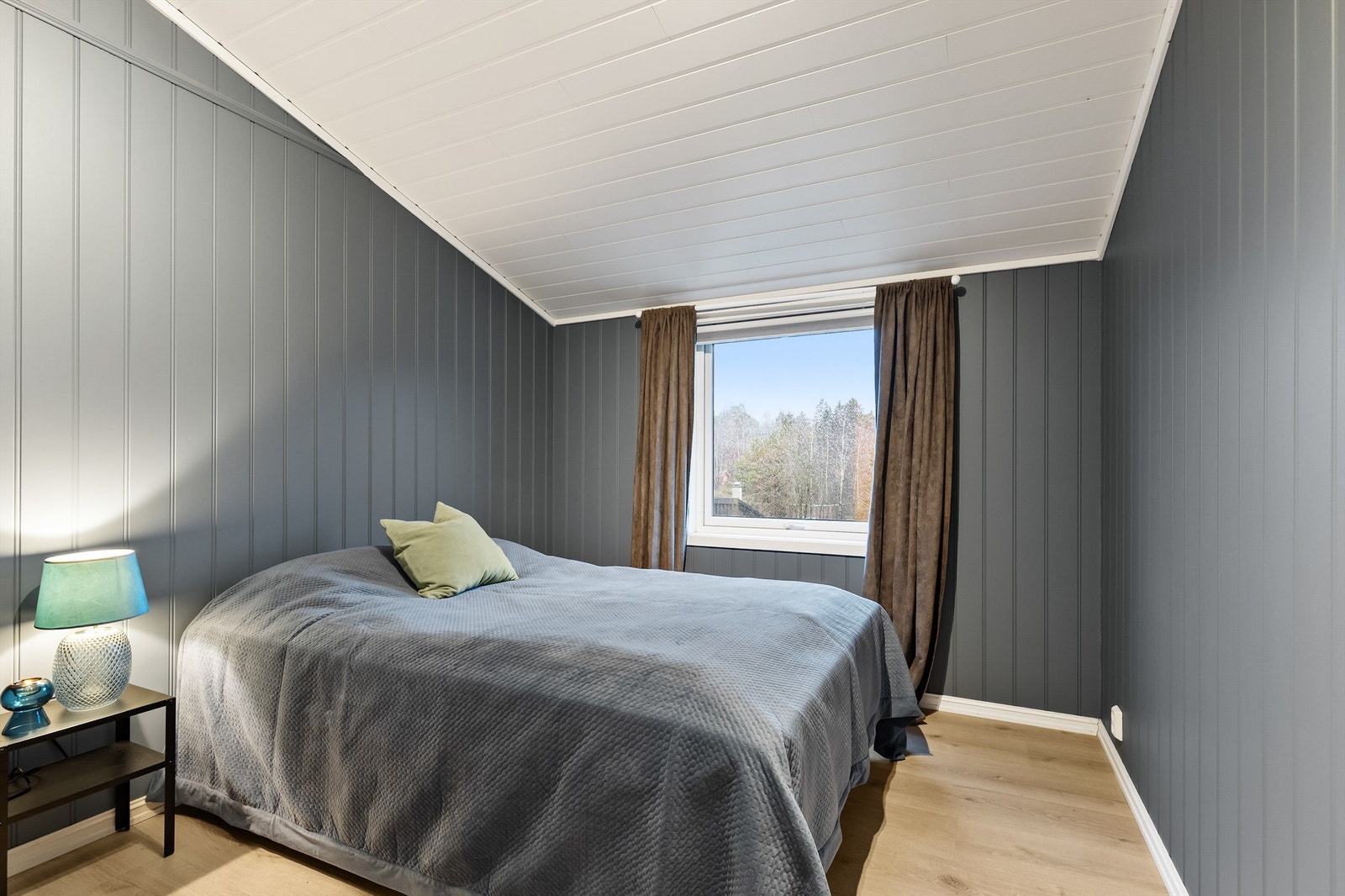 Det andre soverommet har også en god størrelse og er enkelt å møblere. Galleribilde