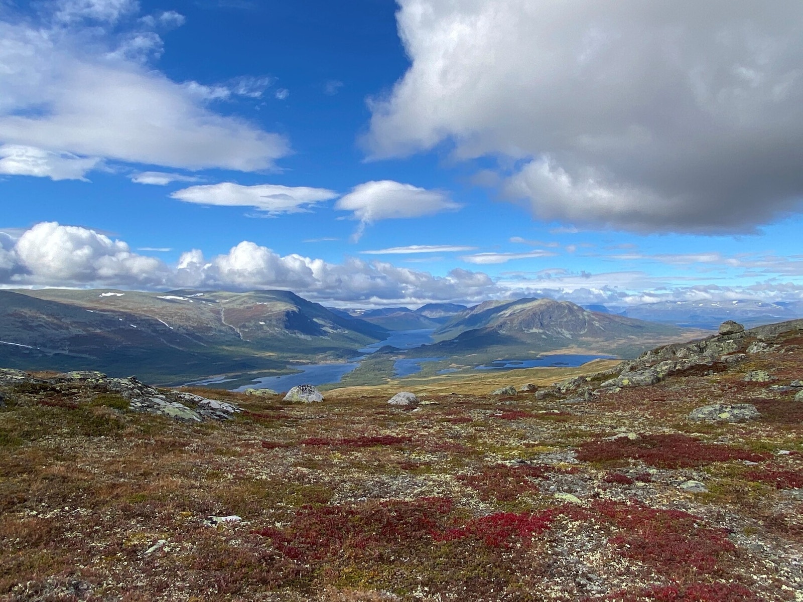 Fra Grønsennknippa i nydelig høstvær Galleribilde