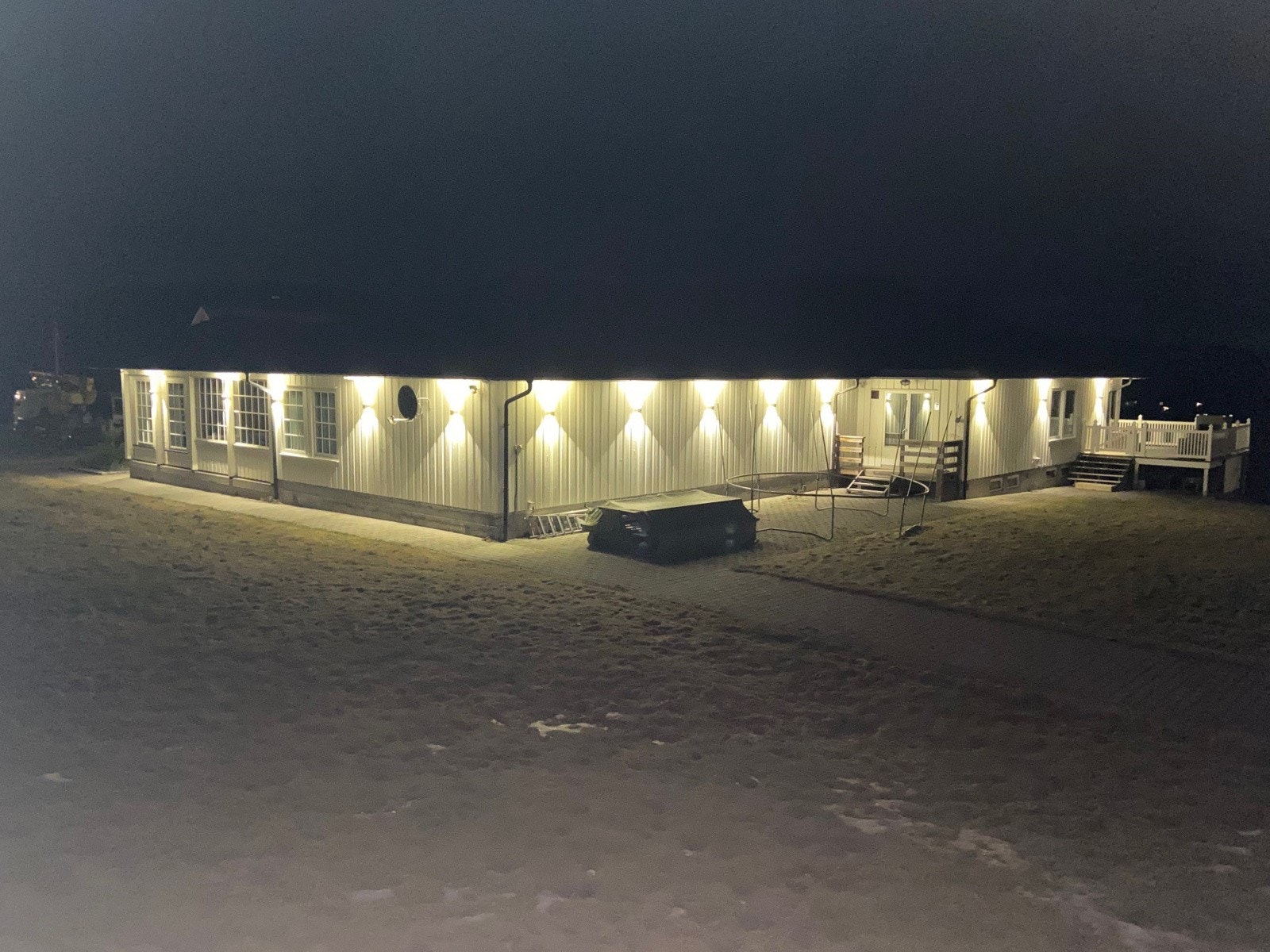 Flott lyssetting, selgers eget bilde Galleribilde