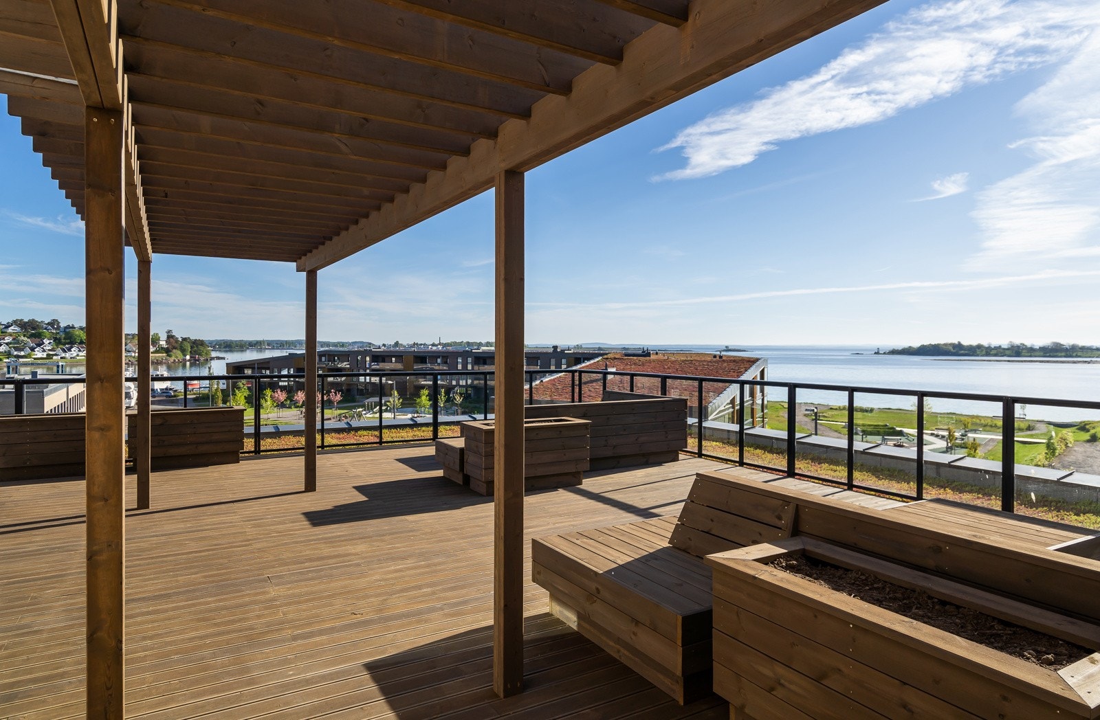 Felles takterrasse Galleribilde