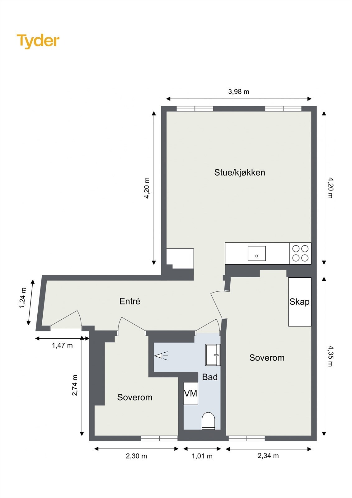 Plantegning. Galleribilde