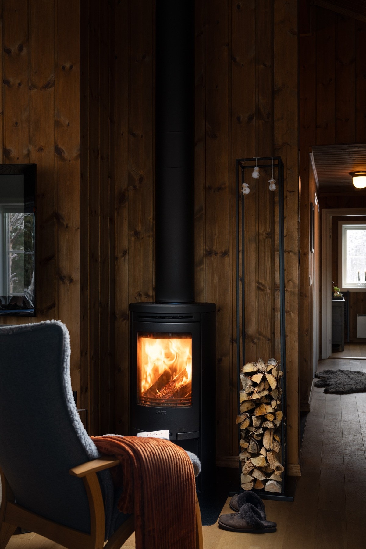 Peisovnen gir både varme og hygge! Galleribilde