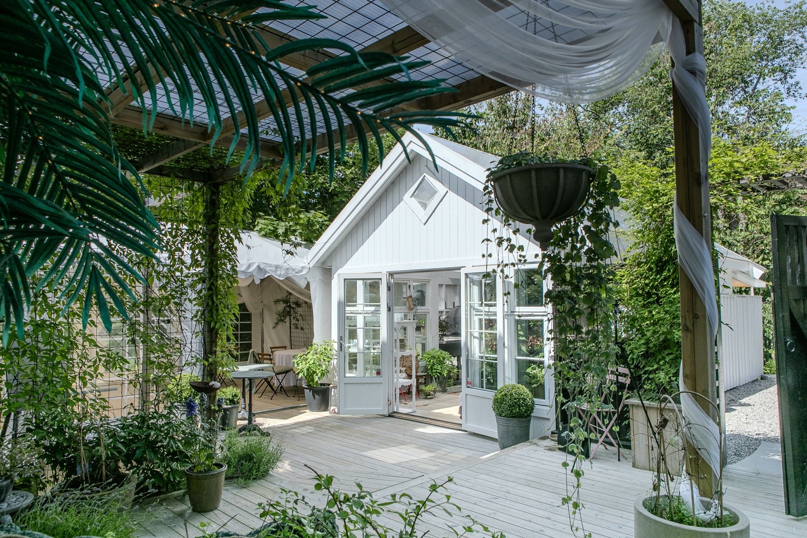 Drivhuset sett utenfra Galleribilde