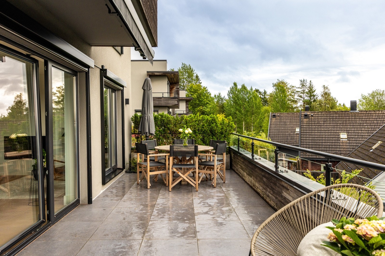 Fantastiske solforhol med sol fra morgen til kveld. Galleribilde