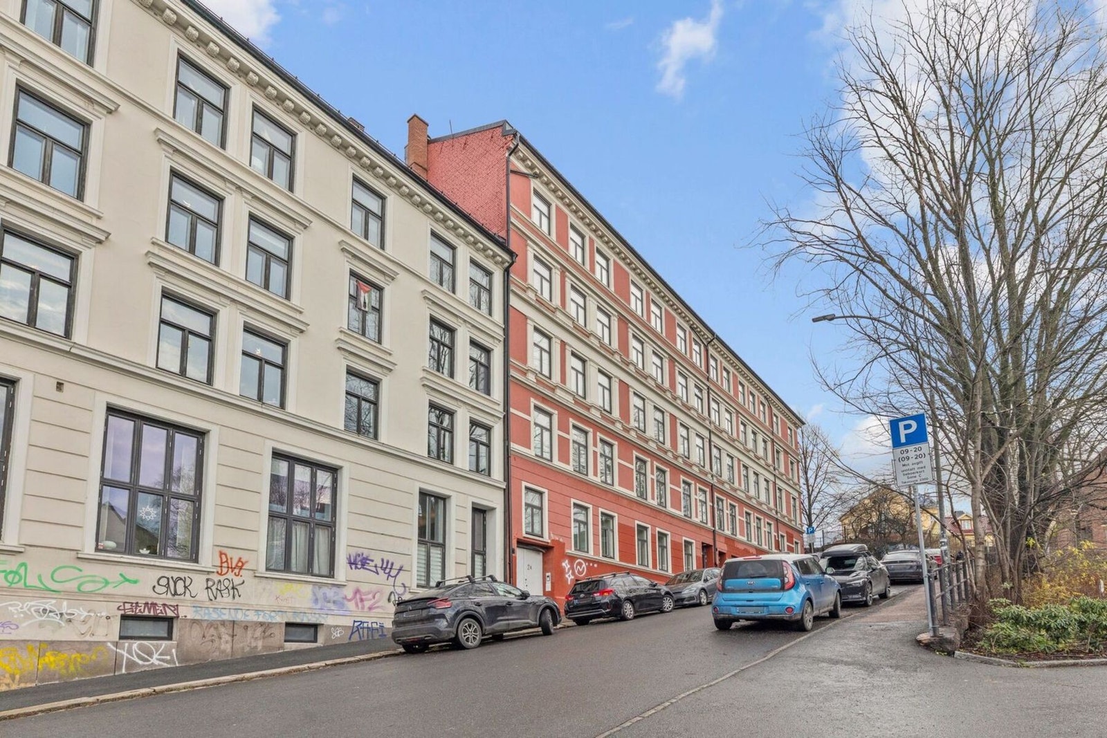 Et levende, men stille boligområde Galleribilde