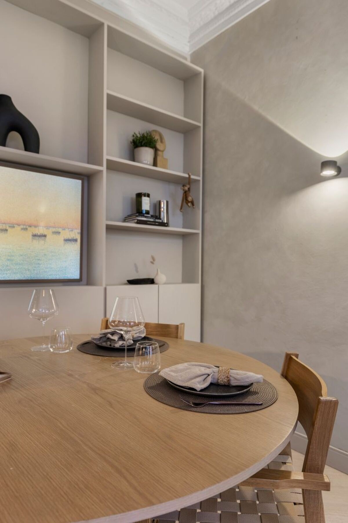 Detaljbilde av spisebord Galleribilde