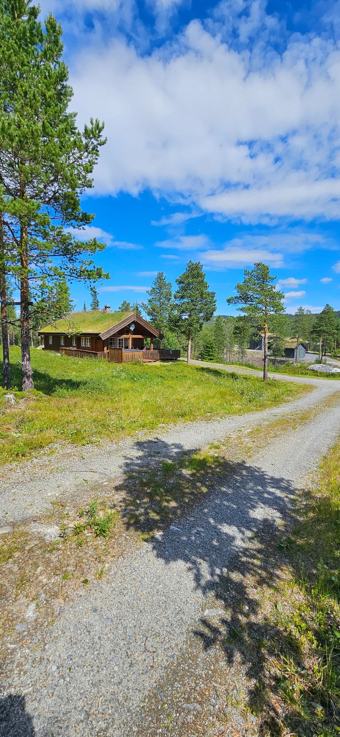 Bildet viser ny nabohytte Galleribilde