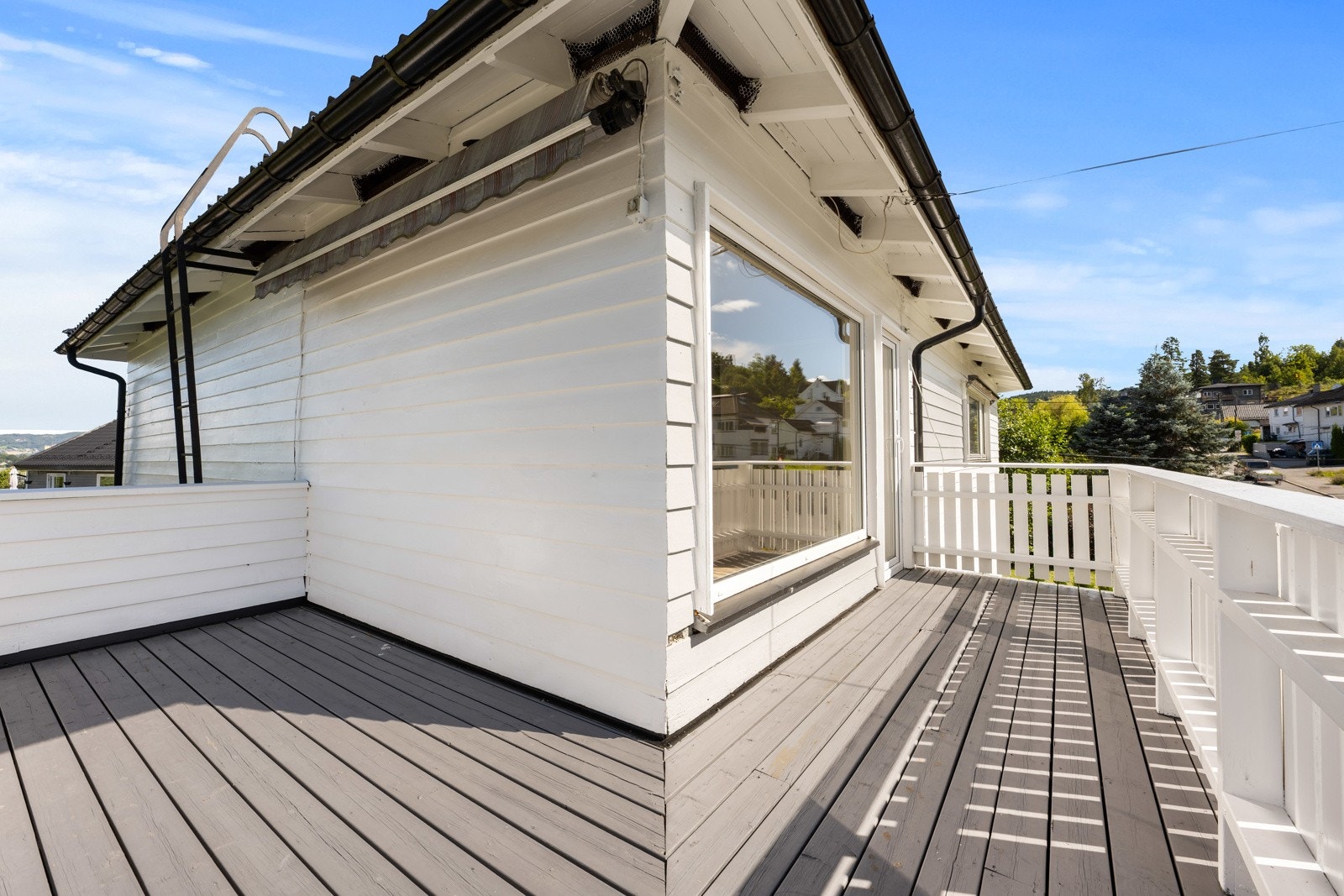 Takterrasse på 13 m². Galleribilde