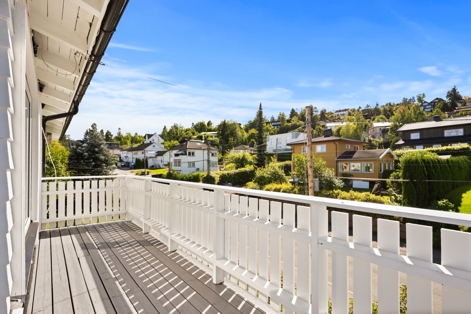 Takterrasse i 2. etasje. Galleribilde