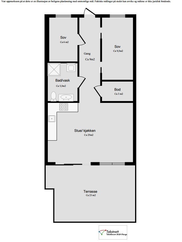 Leiligheten har en gjennomgående god planløsning i byggets 1. etasje. Galleribilde