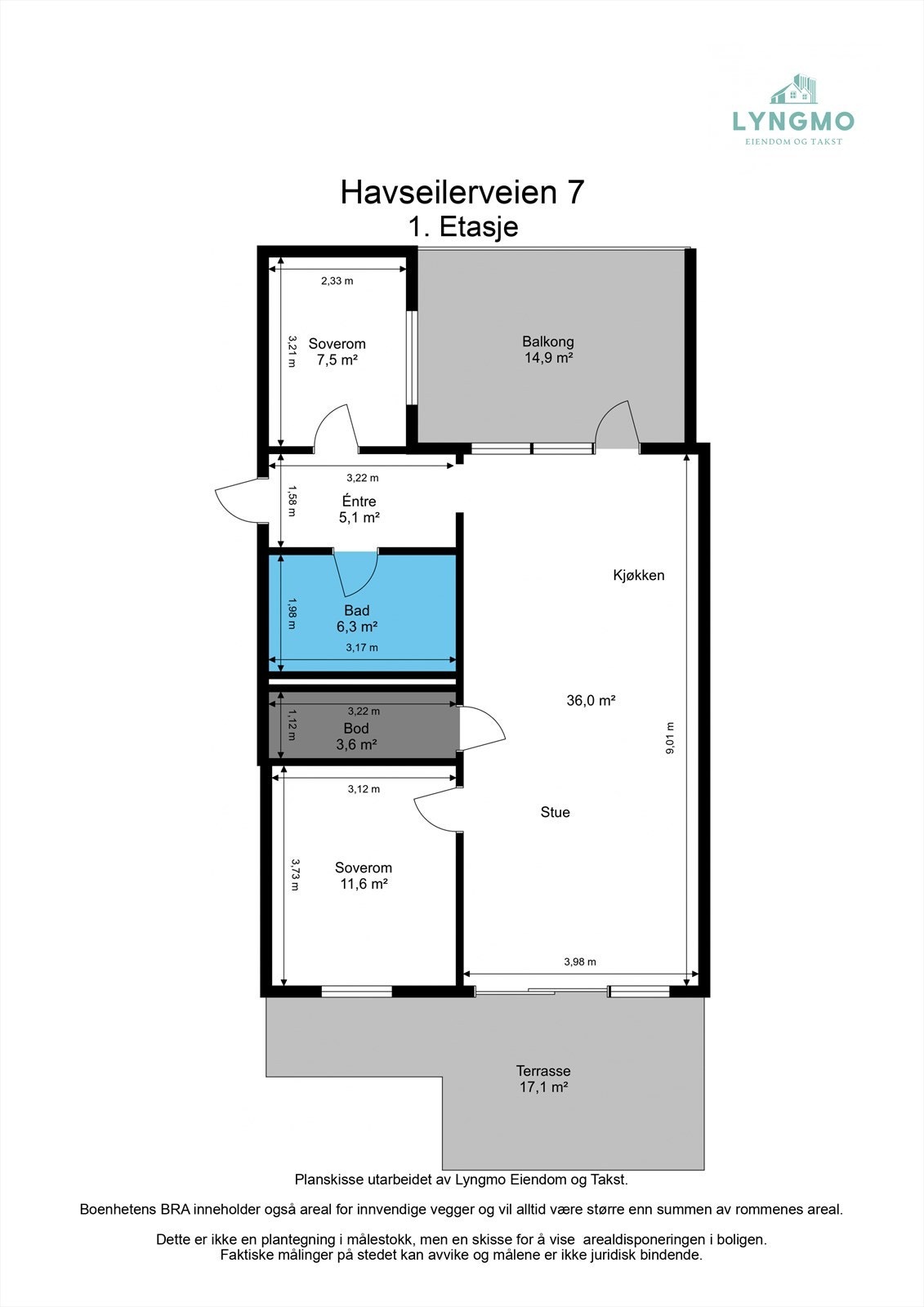 Planskisse Galleribilde