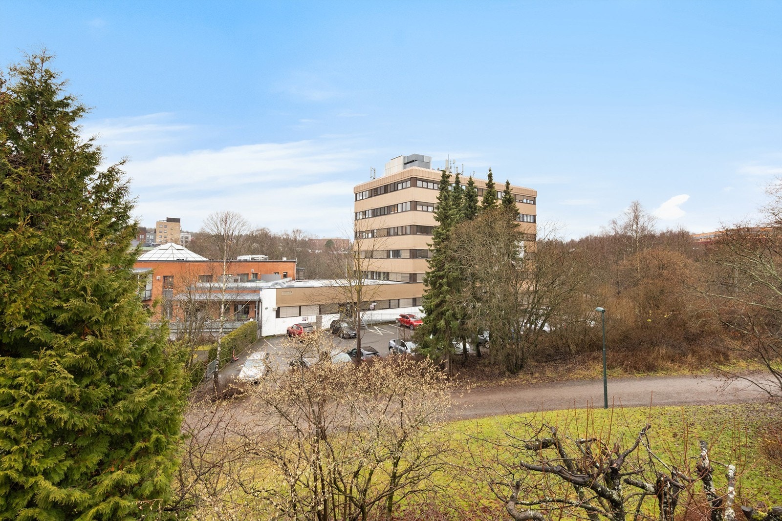 Utsikt fra vindu Galleribilde