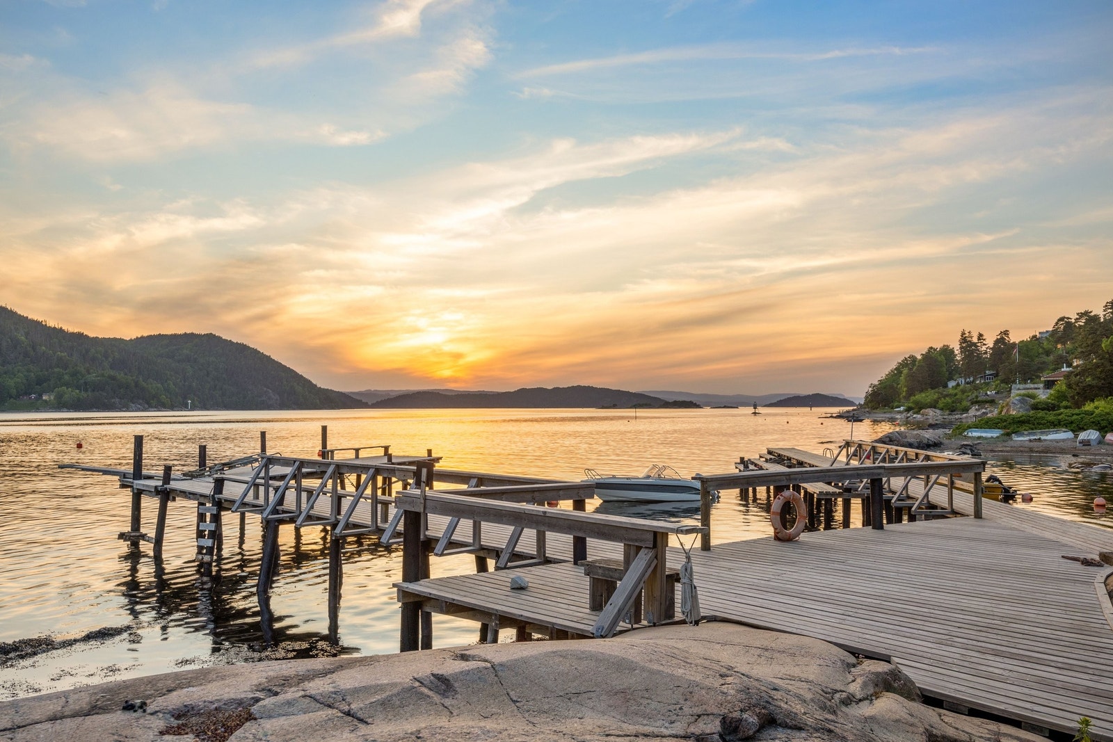 Badebrygge Galleribilde