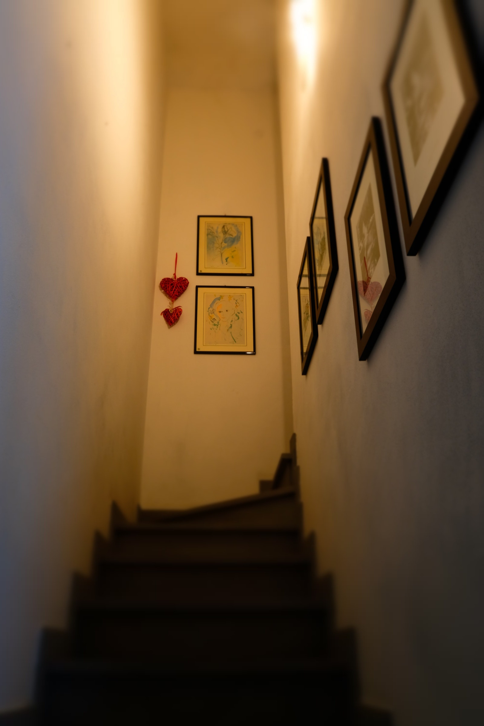 Trapp opp til loftetasjen. Galleribilde