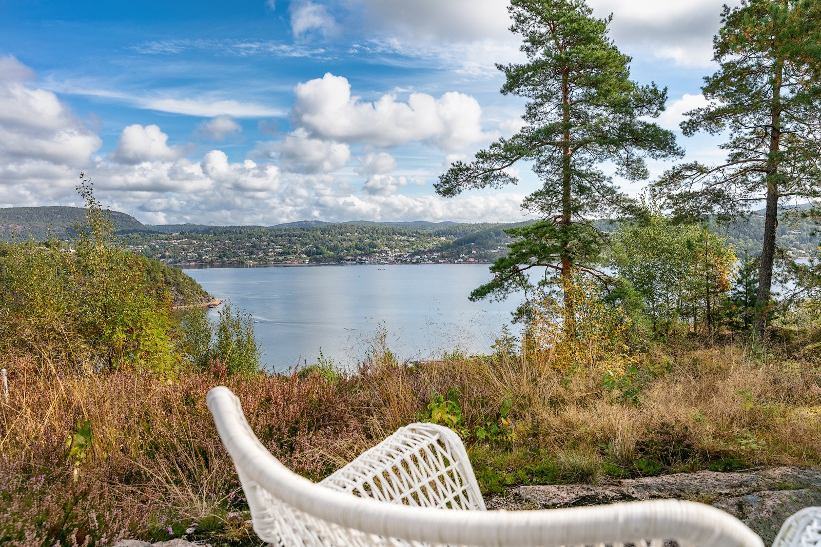 Nydelig utsikt mot Holmsbu Galleribilde