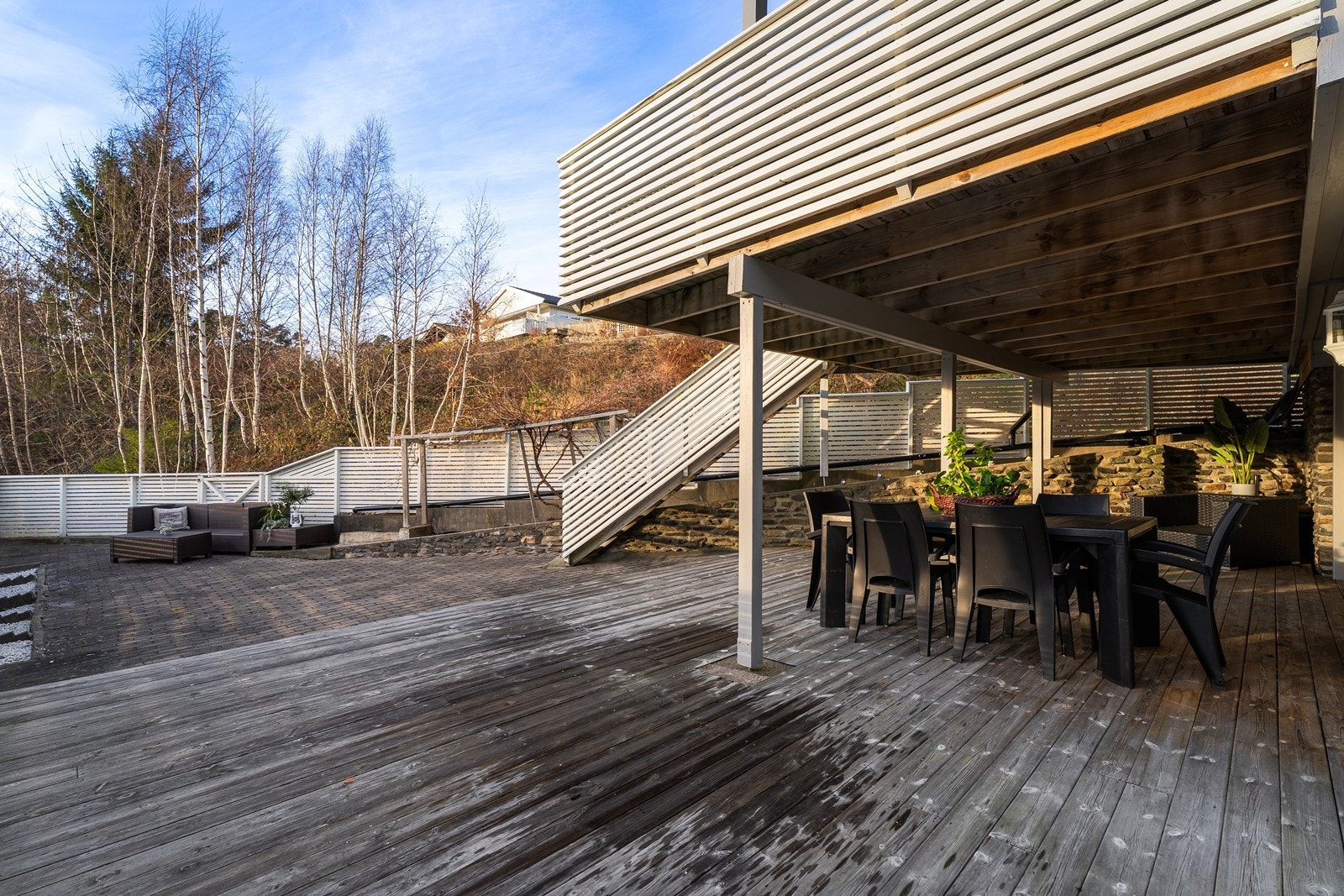 Her er det god plass til å møblere i flere seksjoner Galleribilde