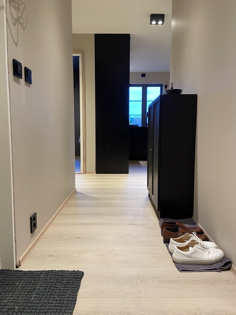 Gang med gulvarme Galleribilde