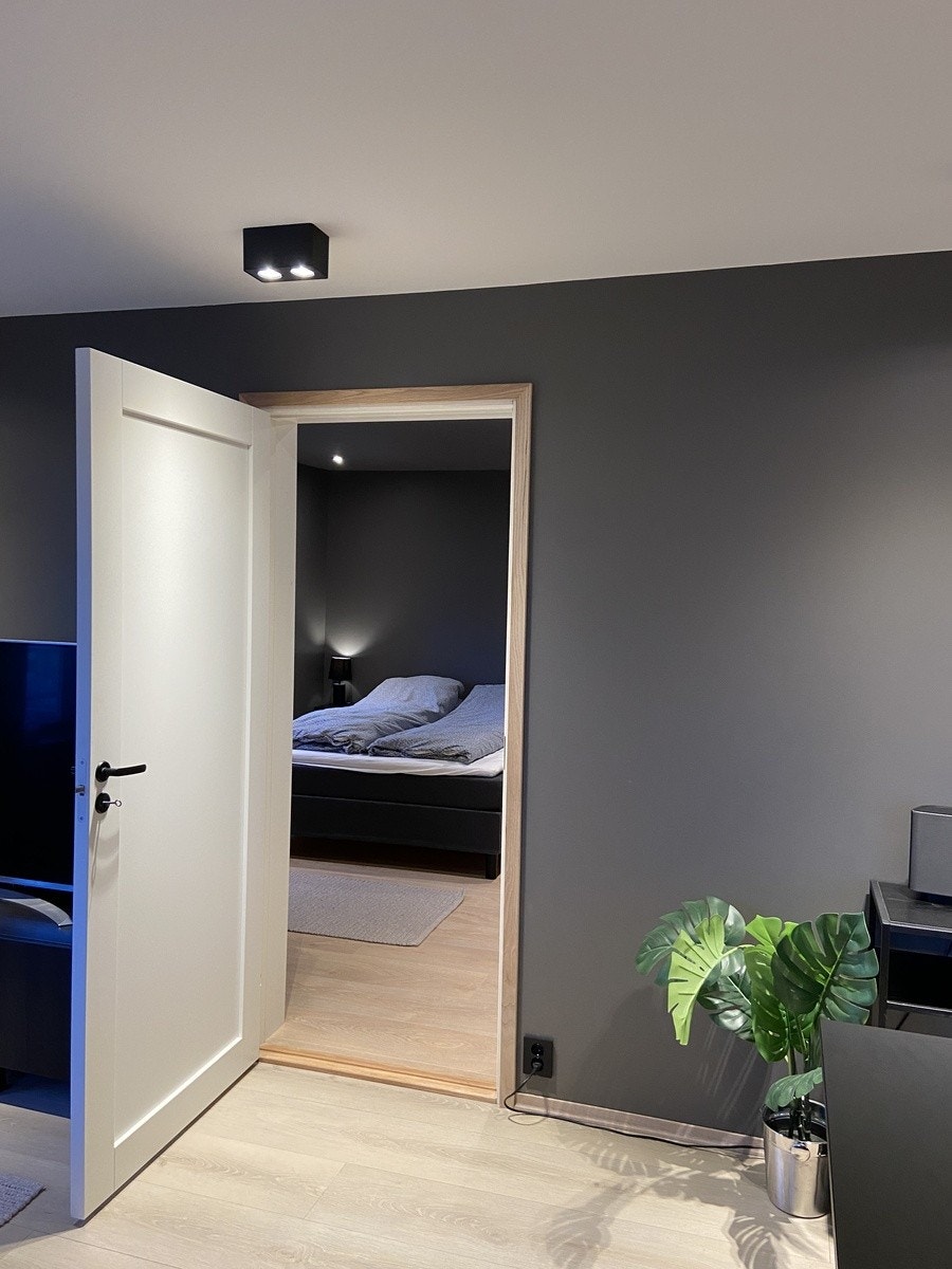 Fra stue - inn mot hovedsoverom Galleribilde