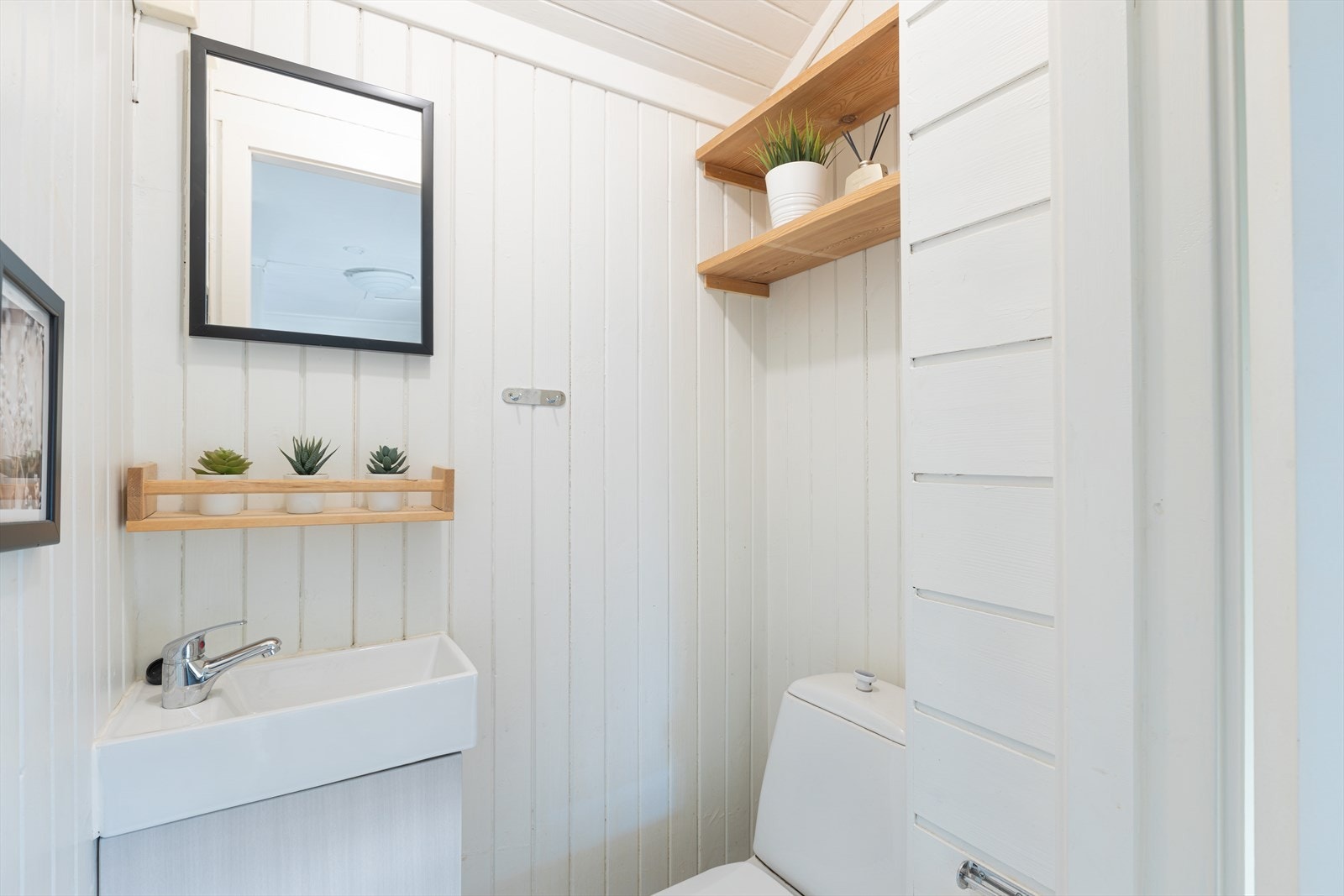 Praktisk toalettrom. Galleribilde