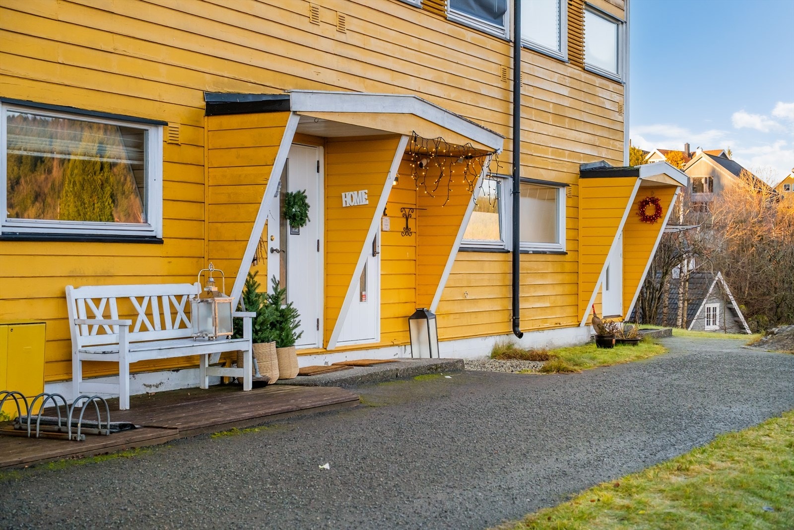 Trivelig inngangsparti Galleribilde